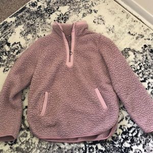 Women’s XL Faux Sherpa Pullover